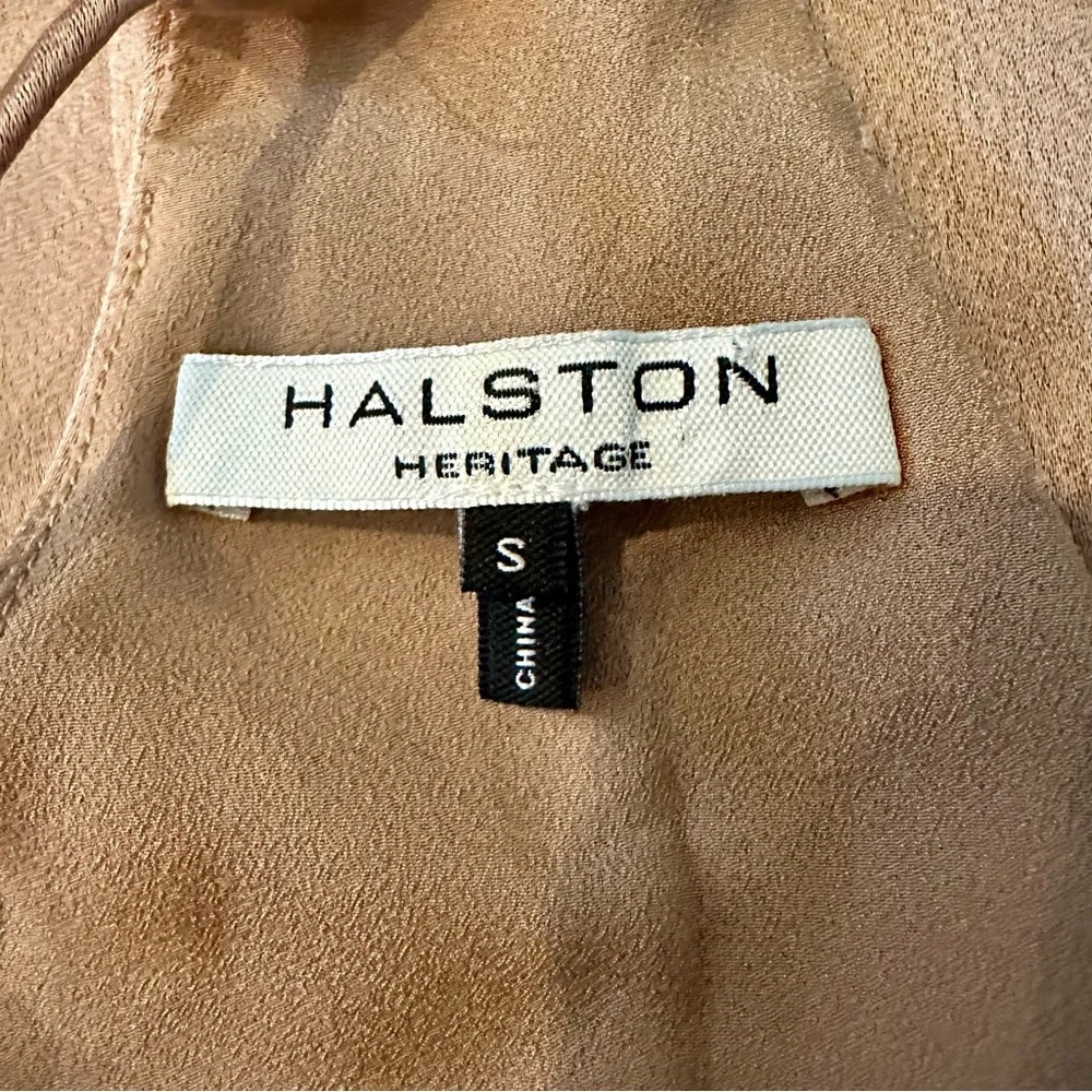 Halston heritage strappy satin slip dress - Picture 8 of 8